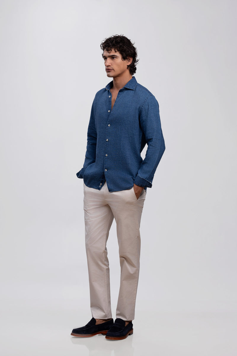 100% ITALIAN LINEN SHIRT