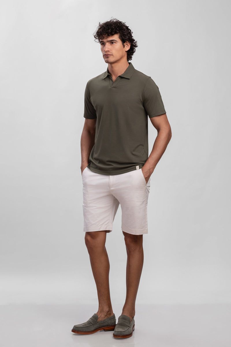 MODAL V-NECK POLO