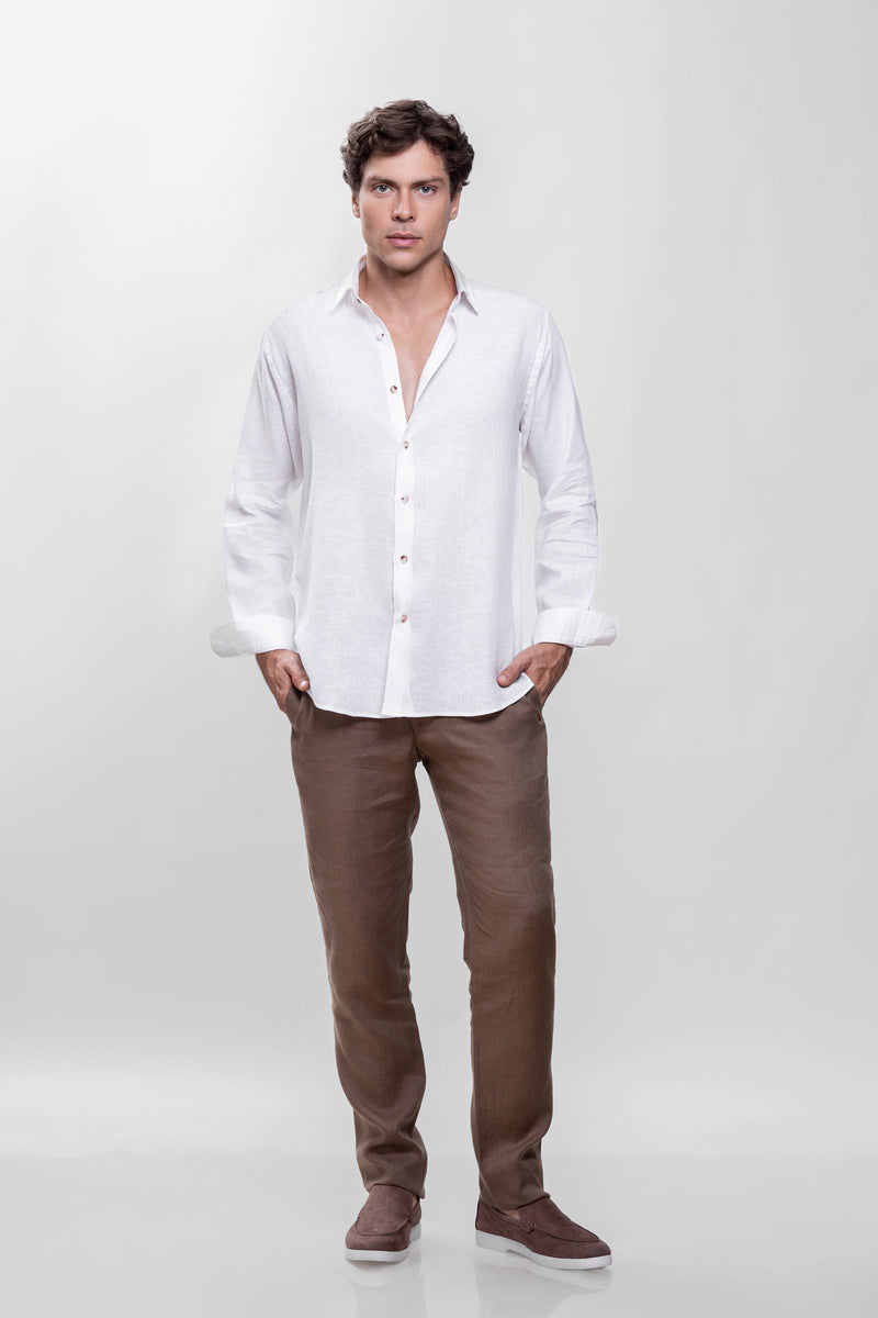 100% TURKISH LINEN SHIRT