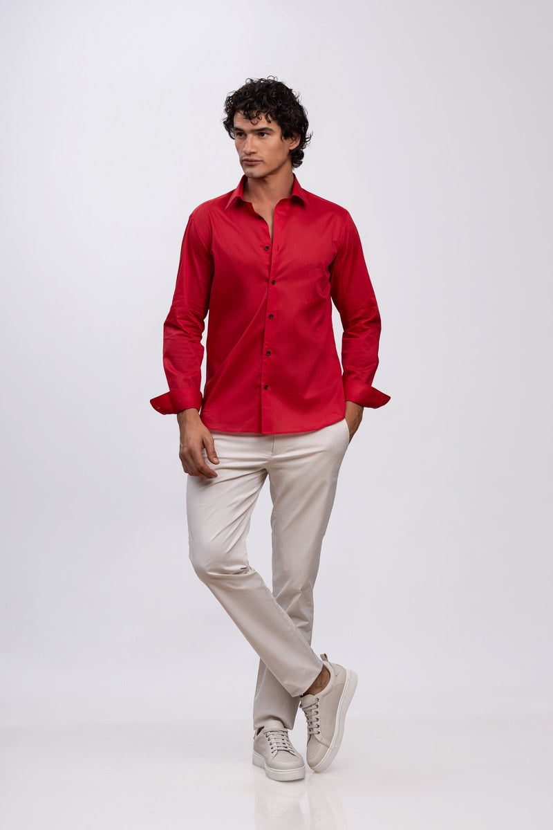 100% ITALIAN COTTON SHIRT