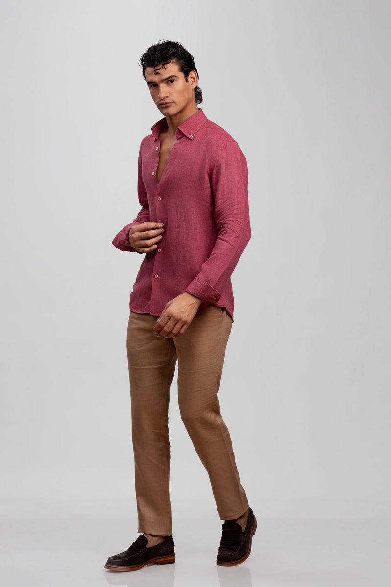 100% ITALIAN LINEN SHIRT