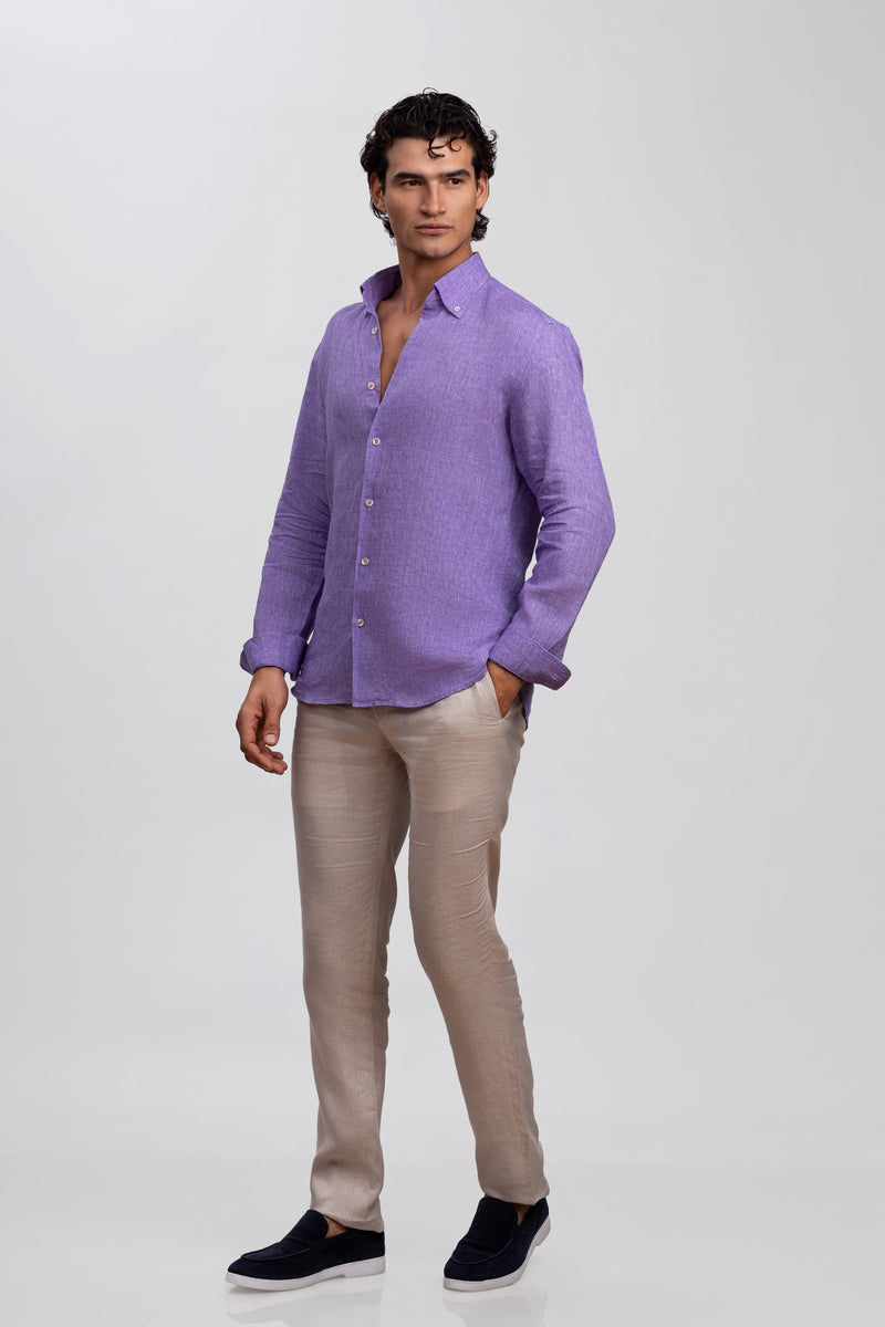 100% ITALIAN LINEN SHIRT