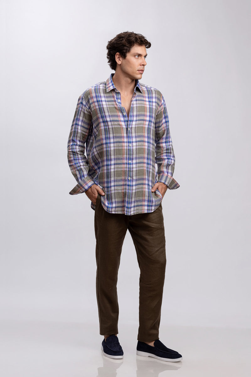 100% ITALIAN LINEN SHIRT