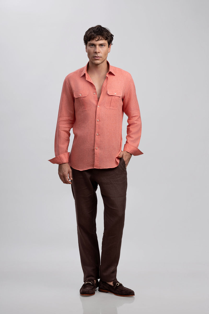 100% ITALIAN LINEN SHIRT