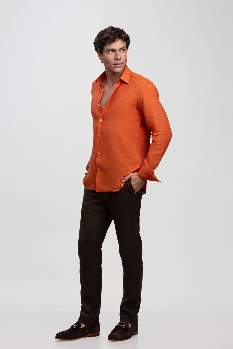100% ITALIAN LINEN SHIRT