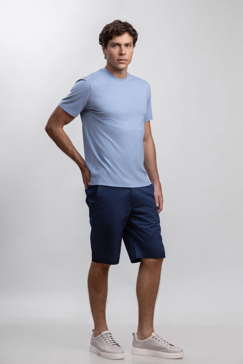 COTTON BERMUDA SHORTS