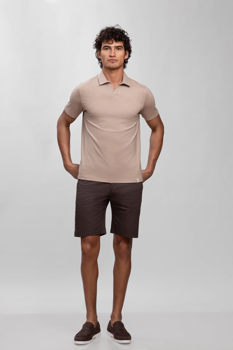 COTTON BERMUDA SHORTS
