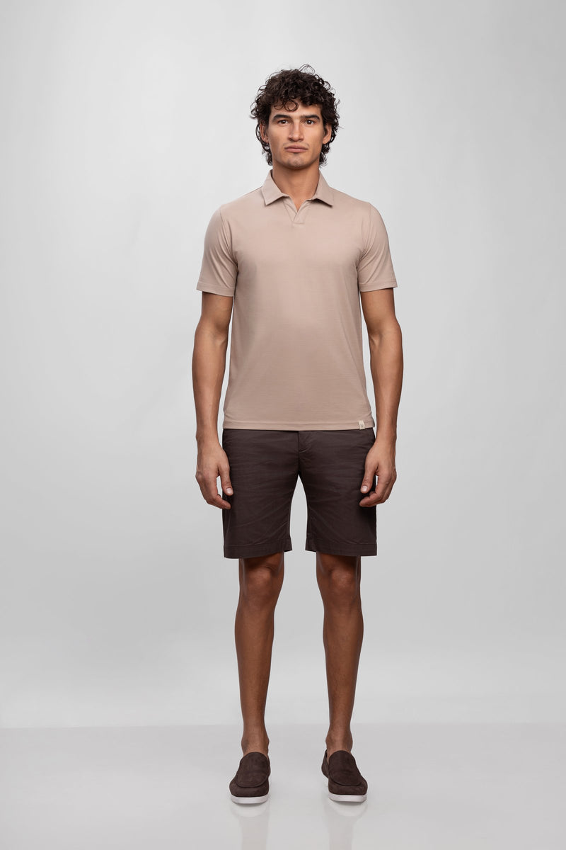 MODAL V-NECK POLO