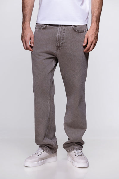 Light khaki Relaxed-Fit Jeans