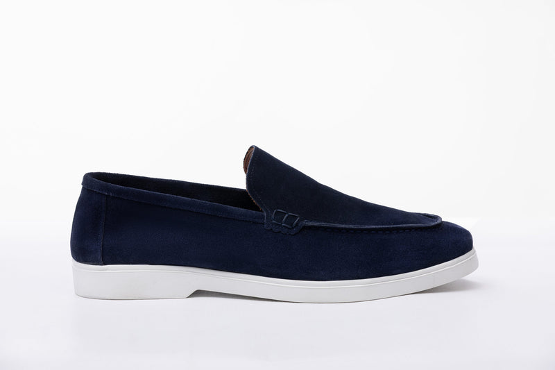 SOFT SPLIT LEATHER LOAFERS